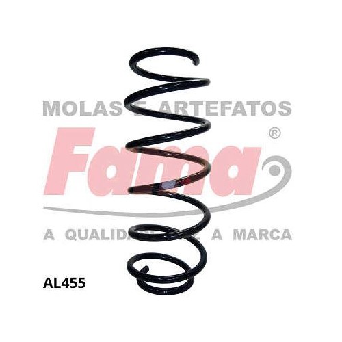 Par de Mola de Suspensão dianteira Fama AL455