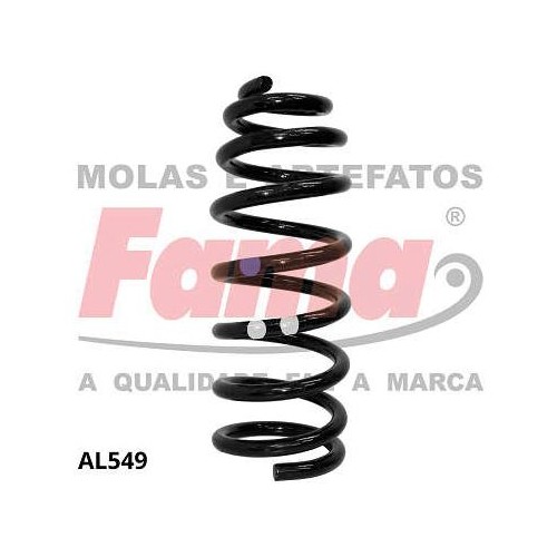 Par de Mola de Suspensão dianteira Fama AL549