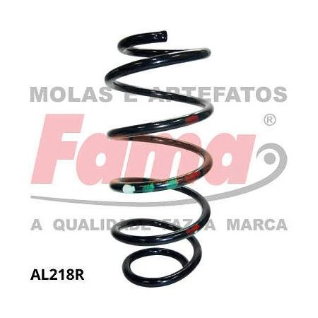 Par de Mola de Suspensão dianteira Fama AL218R