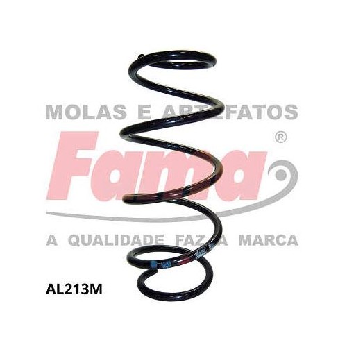 Par de Mola de Suspensão dianteira Fama AL213M, foto 4