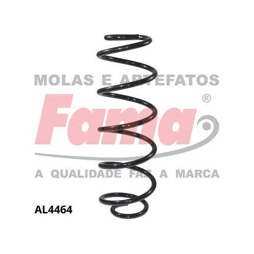 Par de Mola de Suspensão traseira Fama AL4464