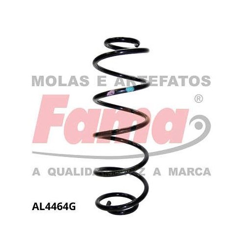 Par de Mola de Suspensão traseira Fama AL4464G