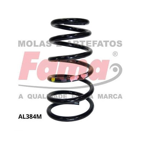 Par de Mola de Suspensão traseira Fama AL384M