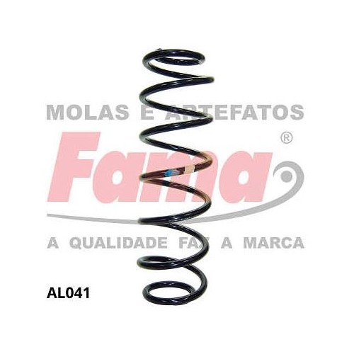 Par de Mola de Suspensão traseira Fama AL041
