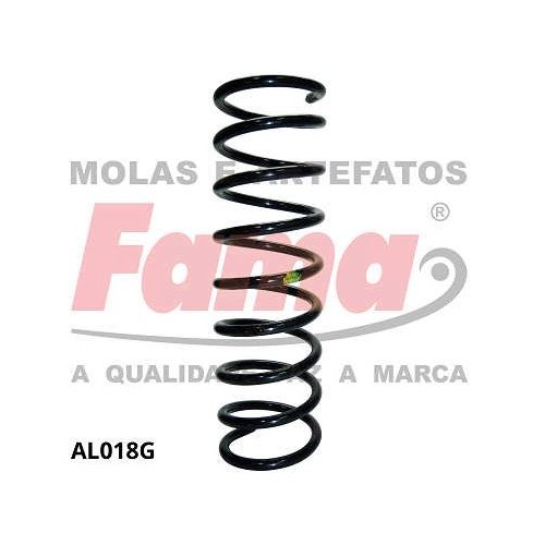 Par de Mola de Suspensão traseira Fama AL018G