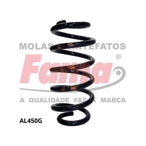Par de Mola de Suspensão traseira Fama AL450G