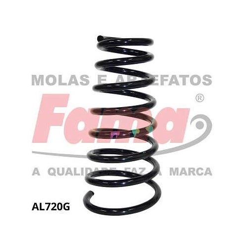Par de Mola de Suspensão traseira Fama AL720M
