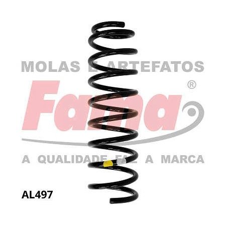 Par de Mola de Suspensão traseira Fama AL497