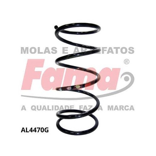 Par de Mola de Suspensão traseira Fama AL4470G