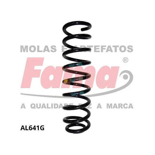 Par de Mola de Suspensão traseira Fama AL641G