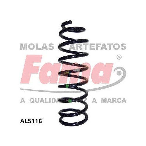 Par de Mola de Suspensão traseira Fama AL511G