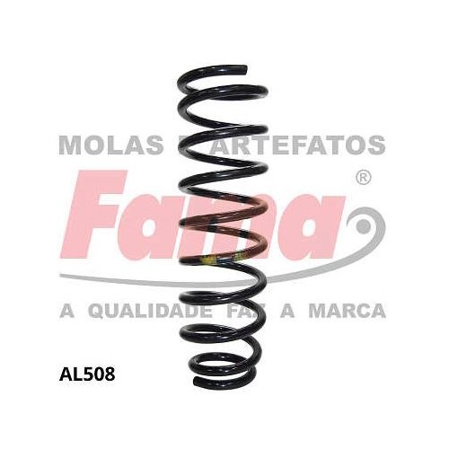 Par de Mola de Suspensão traseira Fama AL508