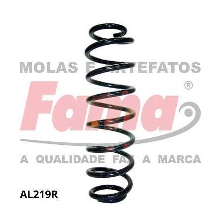 Par de Mola de Suspensão traseira Fama AL219R