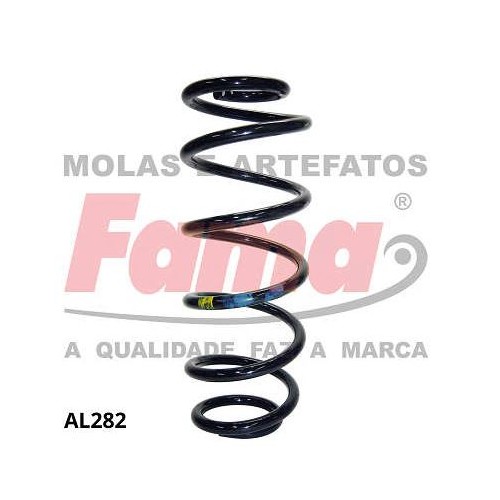 Par de Mola de Suspensão traseira Fama AL282