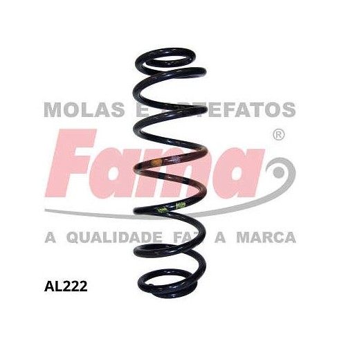 Par de Mola de Suspensão traseira Fama AL222