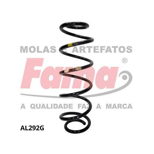 Par de Mola de Suspensão traseira Fama AL292G