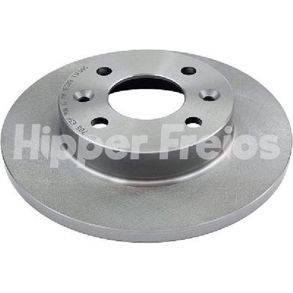 Par Disco de Freio Sólido 238mm dianteiro Hipper Freios HF705
