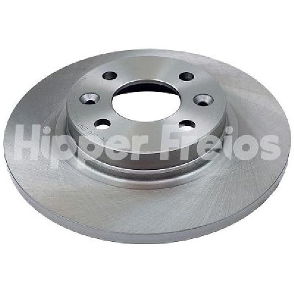 Par Disco de Freio Sólido 259mm dianteiro Hipper Freios HF570