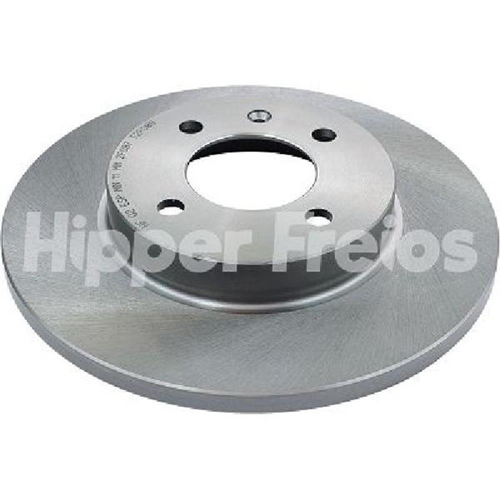 Par Disco de Freio Sólido 4 Furos dianteiro Hipper Freios HF02