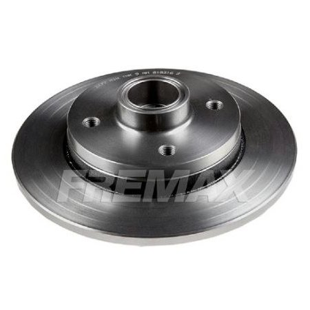 Par Disco de Freio Sólido 4 Furos traseiro Fremax BD2477