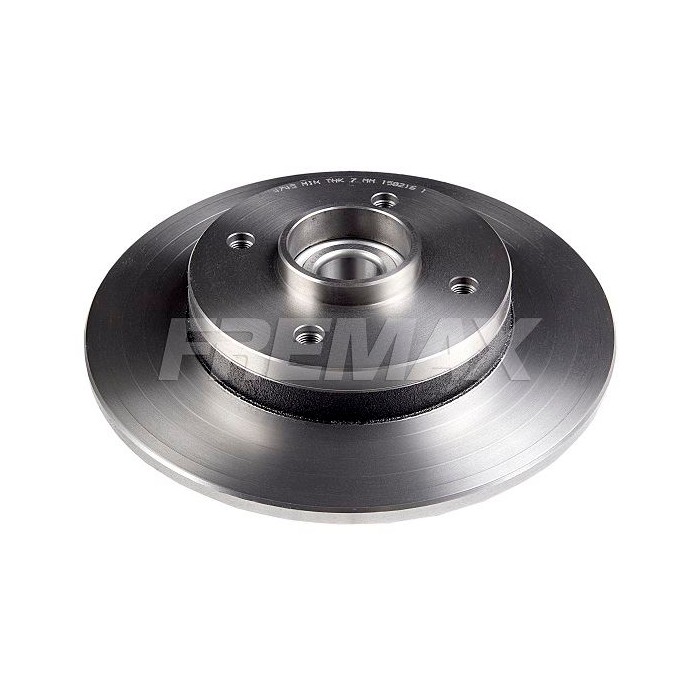 Par Disco de Freio Sólido com Cubo com Rolamento traseiro Fremax BD4745KT