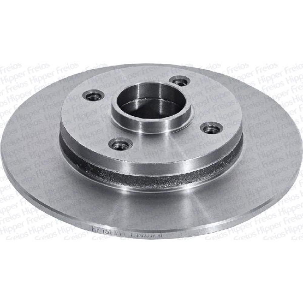 Par Disco de Freio Sólido com Cubo traseiro Hipper Freios HF751