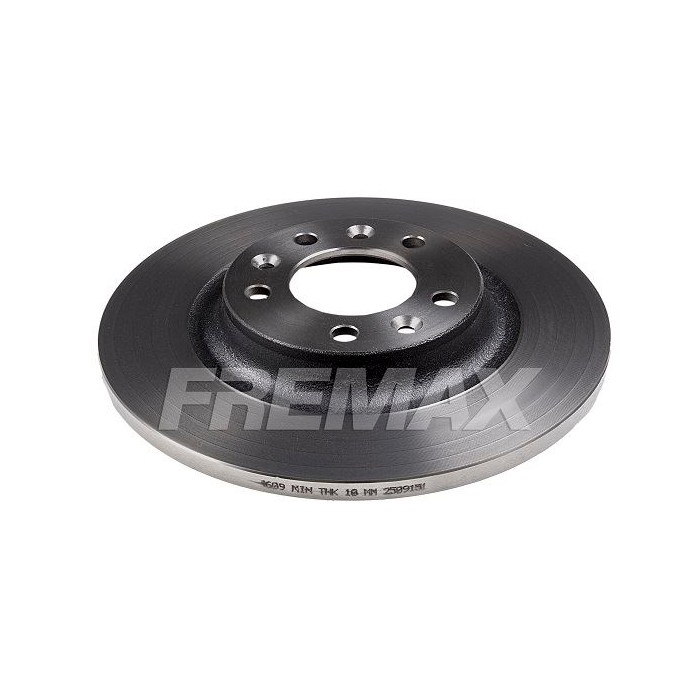 Par Disco de Freio Sólido traseiro Fremax BD4609