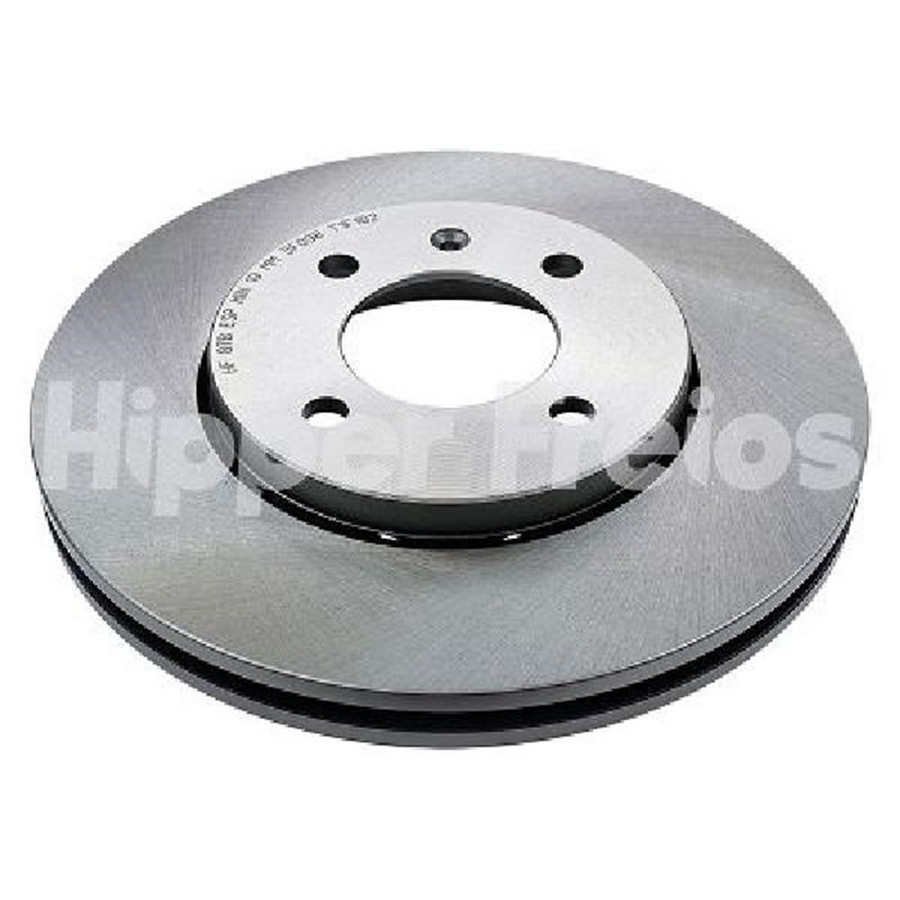 Par Disco de Freio Ventilado 256mm dianteiro Hipper Freios HF87B