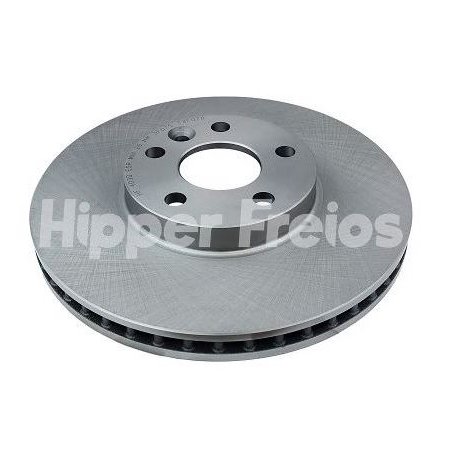 Par Disco de Freio Ventilado 300mm dianteiro Hipper Freios HF403D