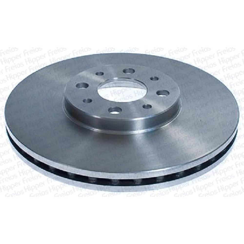 Par Disco de Freio Ventilado 4 Furos dianteiro Hipper Freios HF42A