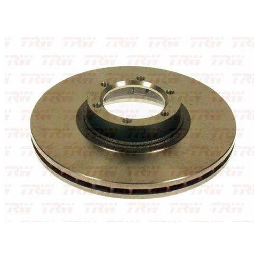Par Disco de Freio Ventilado 6 Furos dianteiro TRW/Varga RCDI01340