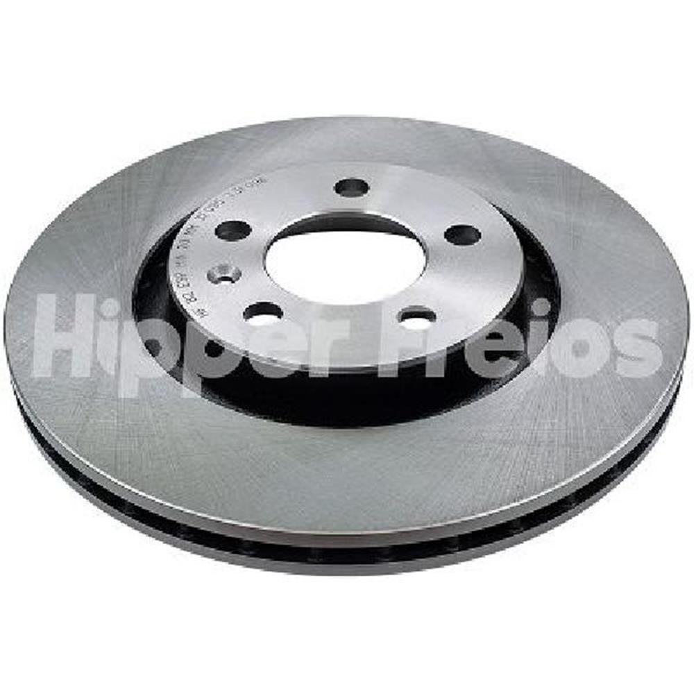 Par Disco de Freio Ventilado dianteiro Hipper Freios HF82