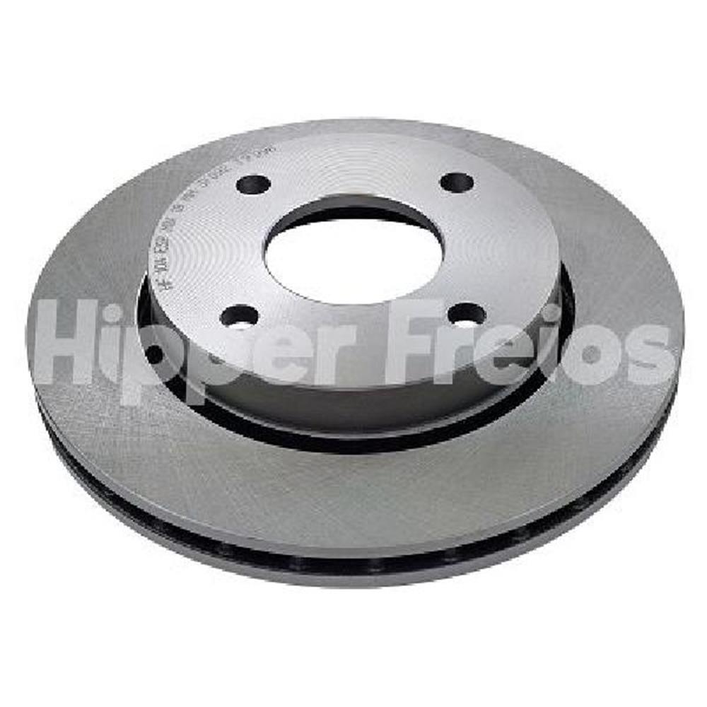 Par Disco de Freio Ventilado dianteiro Hipper Freios HF10A