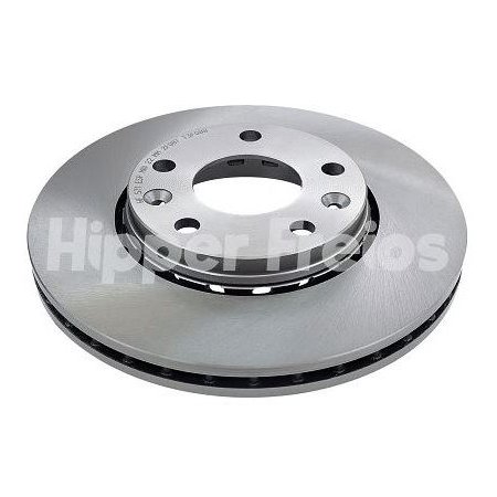 Par Disco de Freio Ventilado dianteiro Hipper Freios HF571
