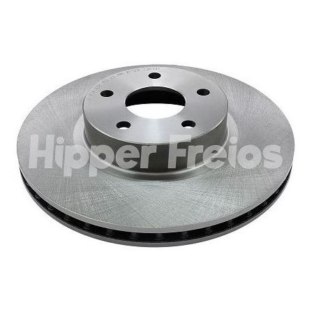 Par Disco de Freio Ventilado dianteiro Hipper Freios HF654