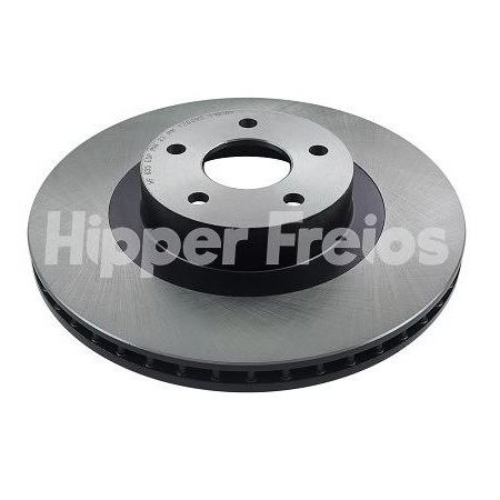 Par Disco de Freio Ventilado dianteiro Hipper Freios HF655