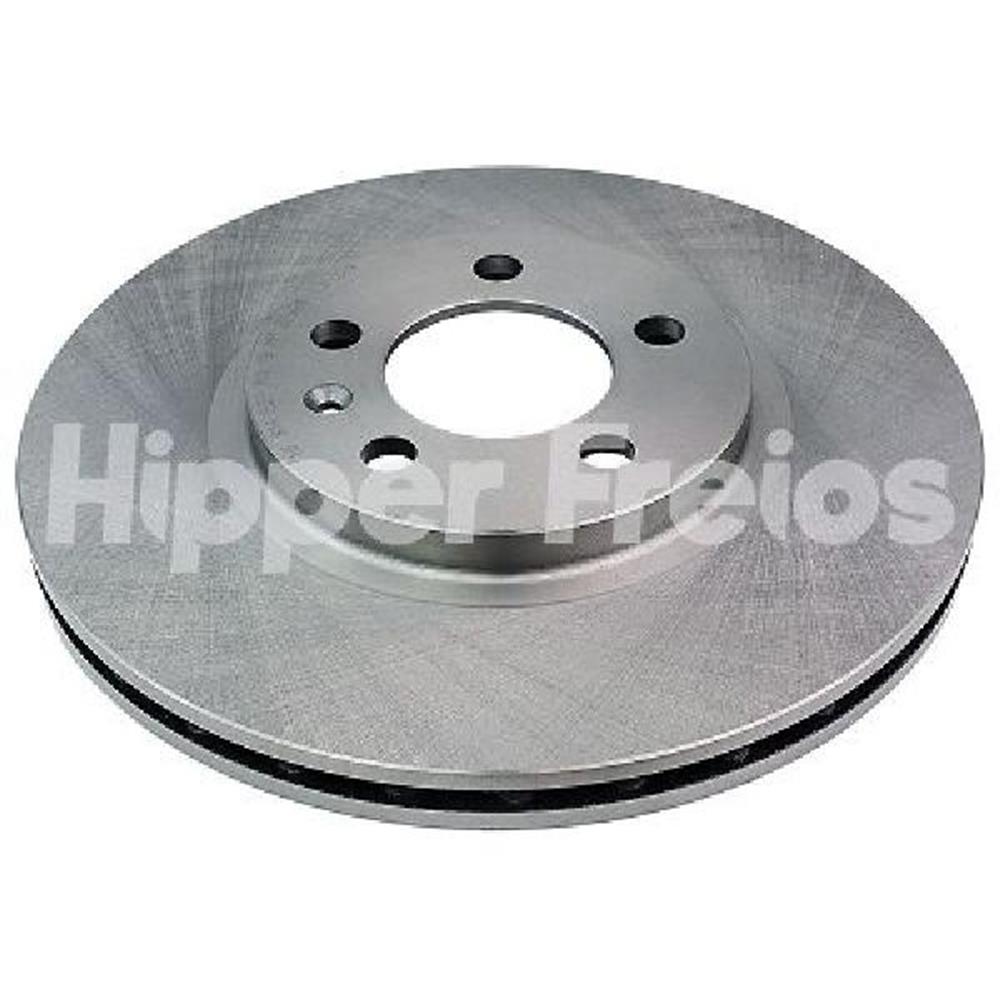 Par Disco de Freio Ventilado dianteiro Hipper Freios HF81A