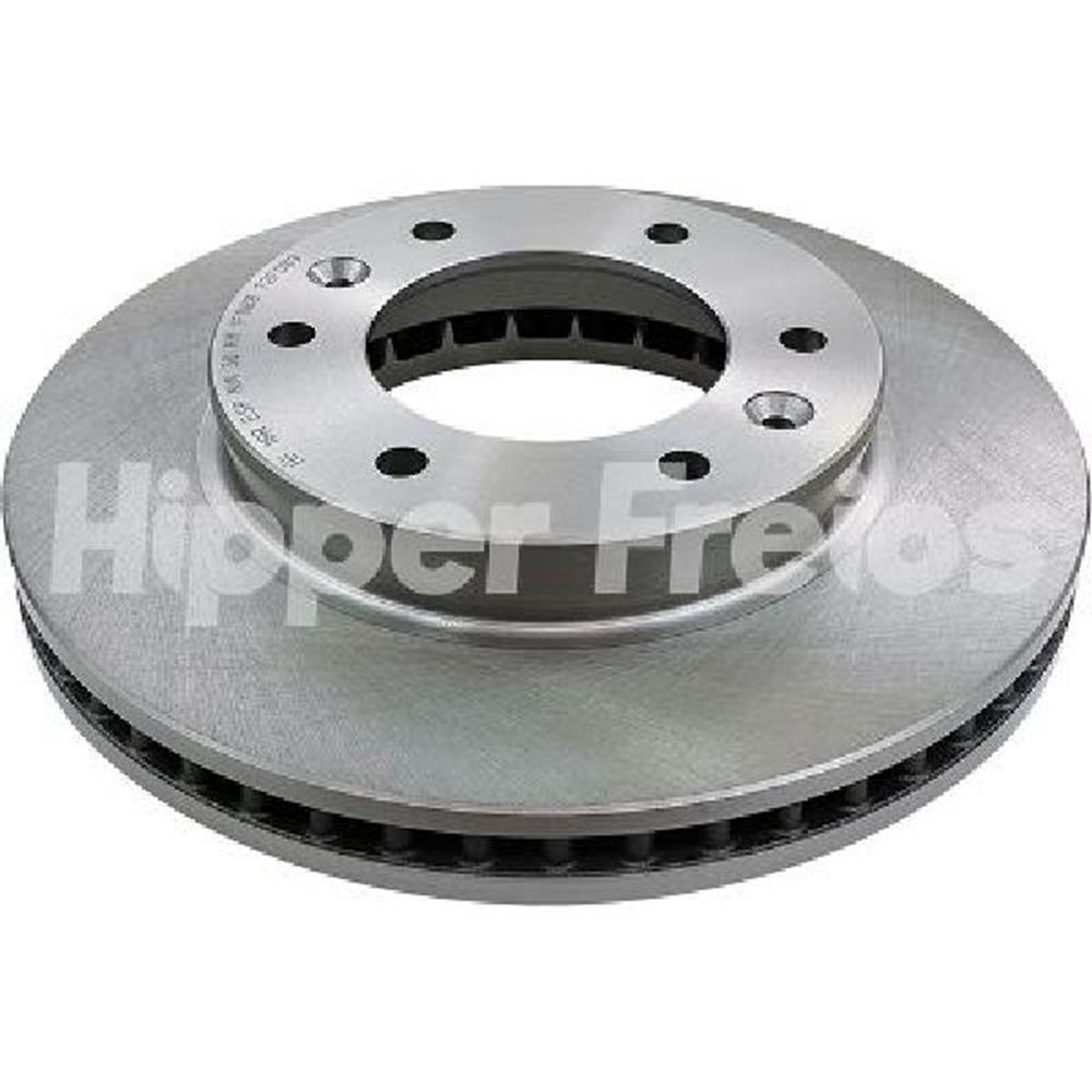 Par Disco de Freio Ventilado sem Cubo dianteiro Hipper Freios HF16R