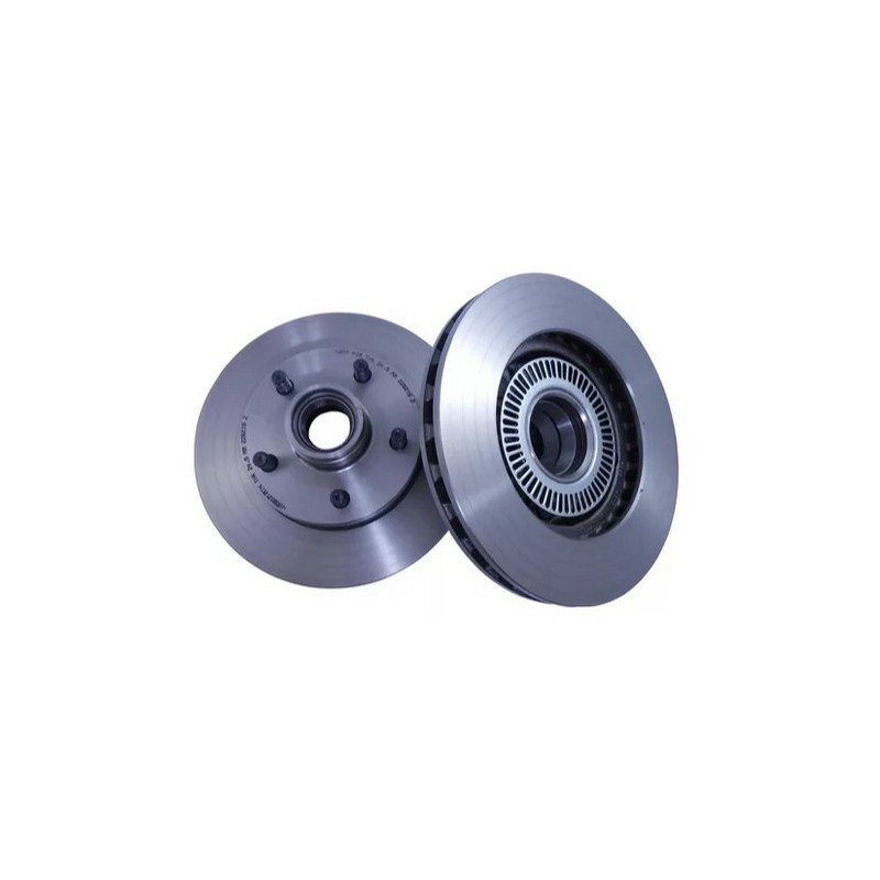 Par Disco de Freio Ventilado sem Cubo dianteiro MDS D33J