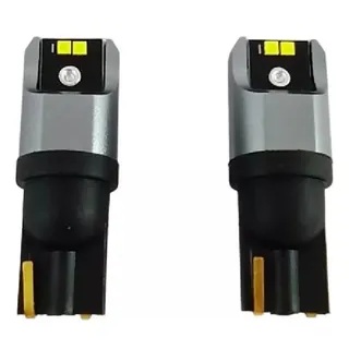 Par lâmpada esmagada 0.8w 12v 8 leds branca Mega Tronic 1038