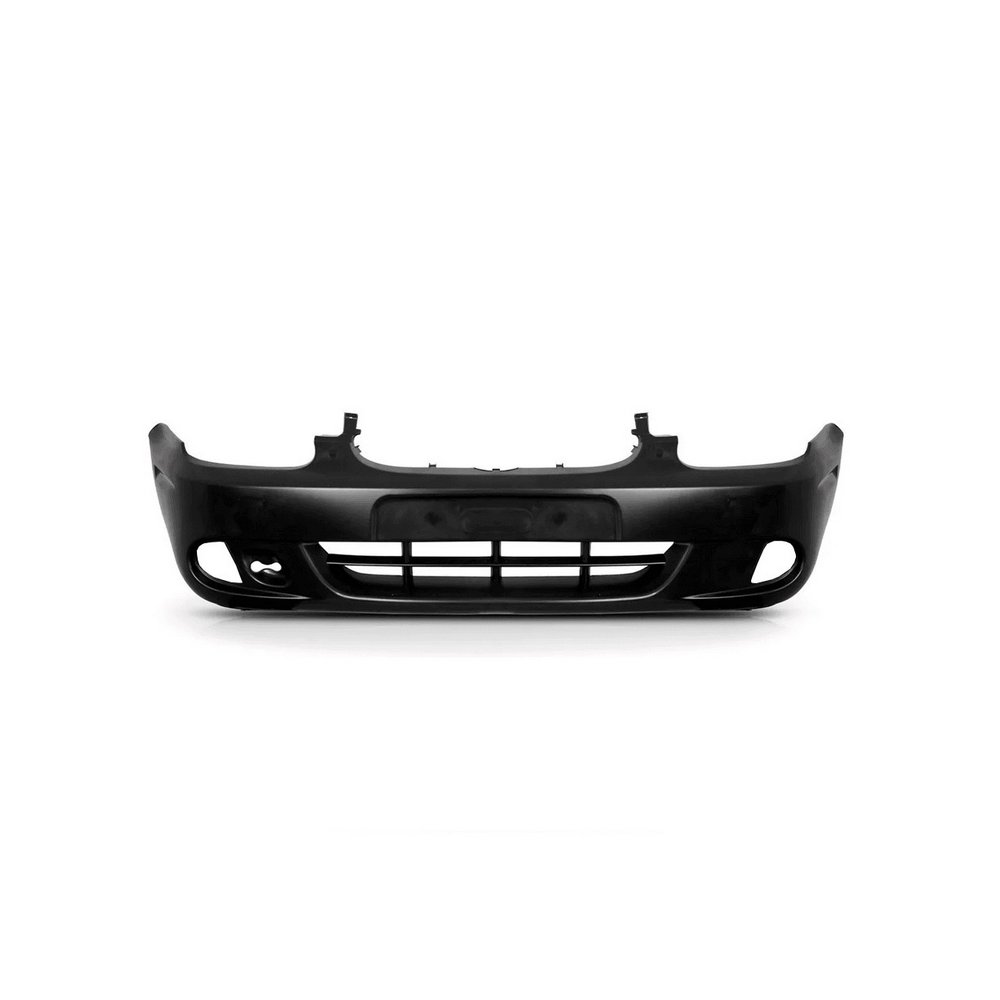 Para-choque Preto Liso com Furo dianteiro Wolff/Plastiron 31921