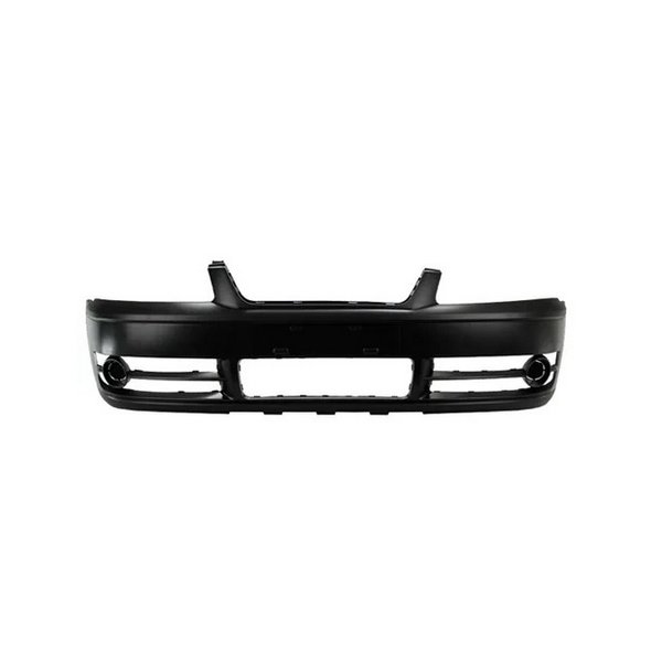 Para-choque Preto Liso com Furo dianteiro Wolff/Plastiron 30025A