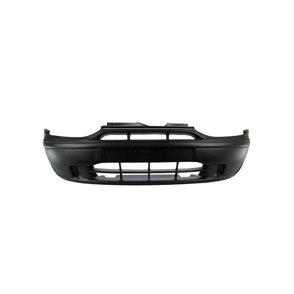 Para-choque Preto Texturizado sem Furo dianteiro Wolff/Plastiron 33057