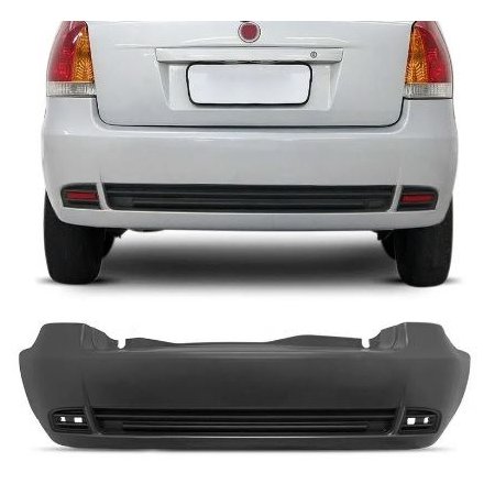Para-choque traseiro Wolff/Plastiron 33086