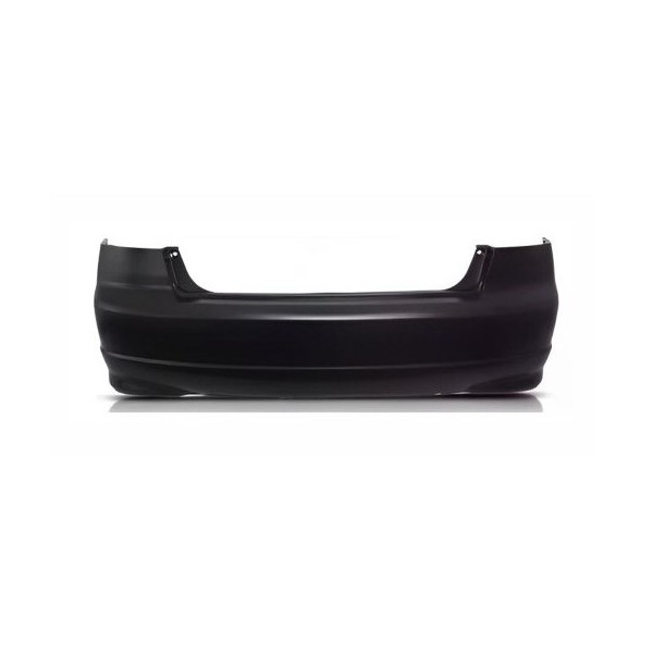 Parachoque na cor preto liso traseiro Cambuci Imports 039226