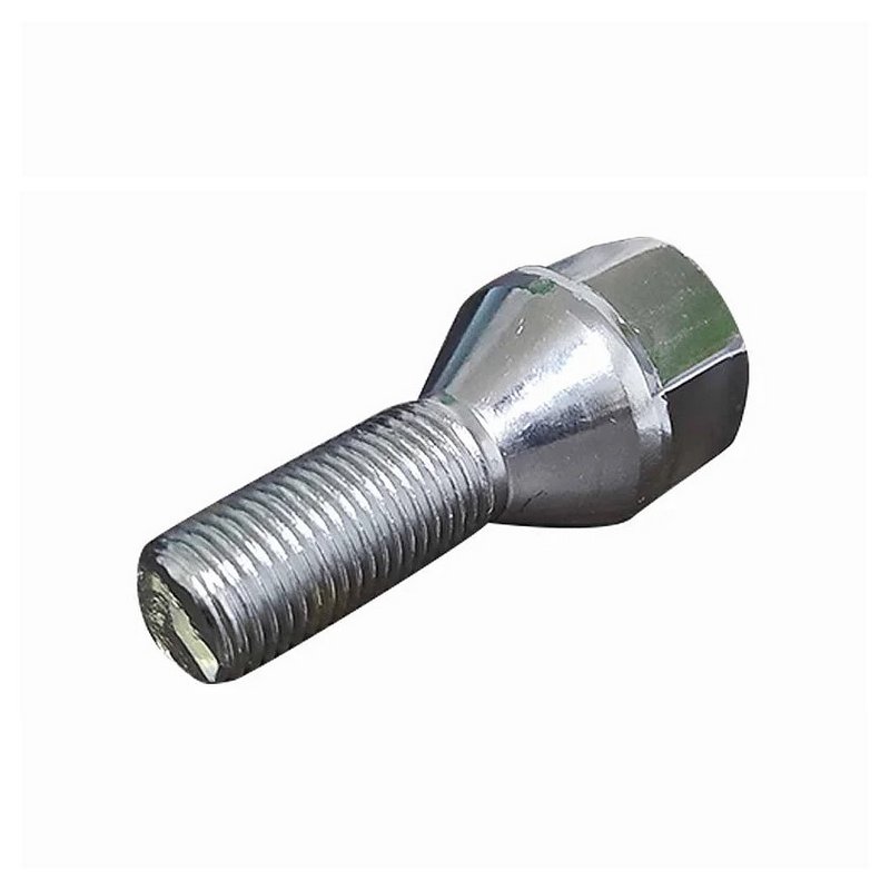 Parafuso de Roda Cromado Curto 19mm Isofix 06001