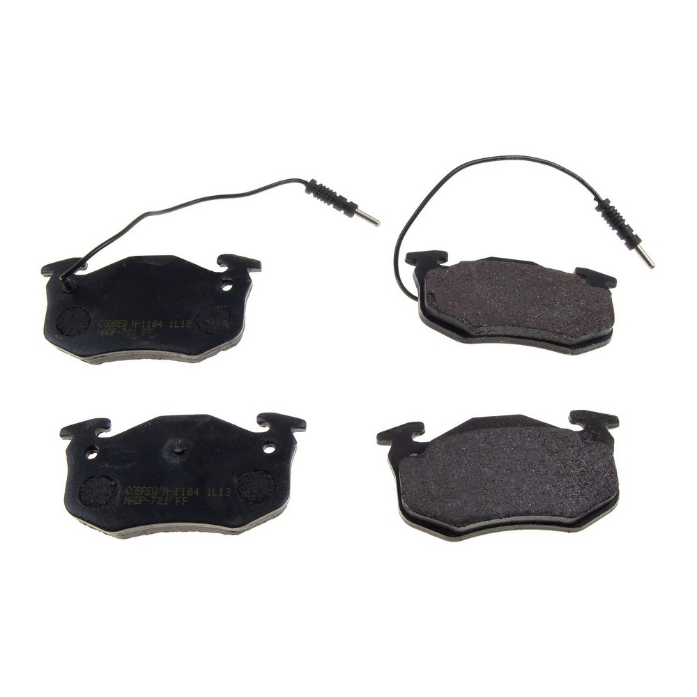 Pastilha de Freio com Sensor traseira Cobreq N1104