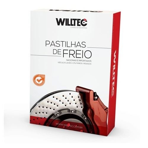 Pastilha de Freio dianteira Willtec PW882