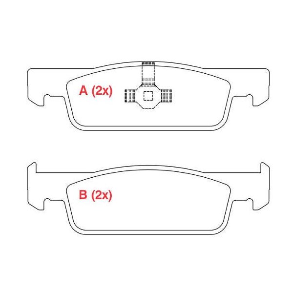 Pastilha de Freio dianteira Willtec PW217