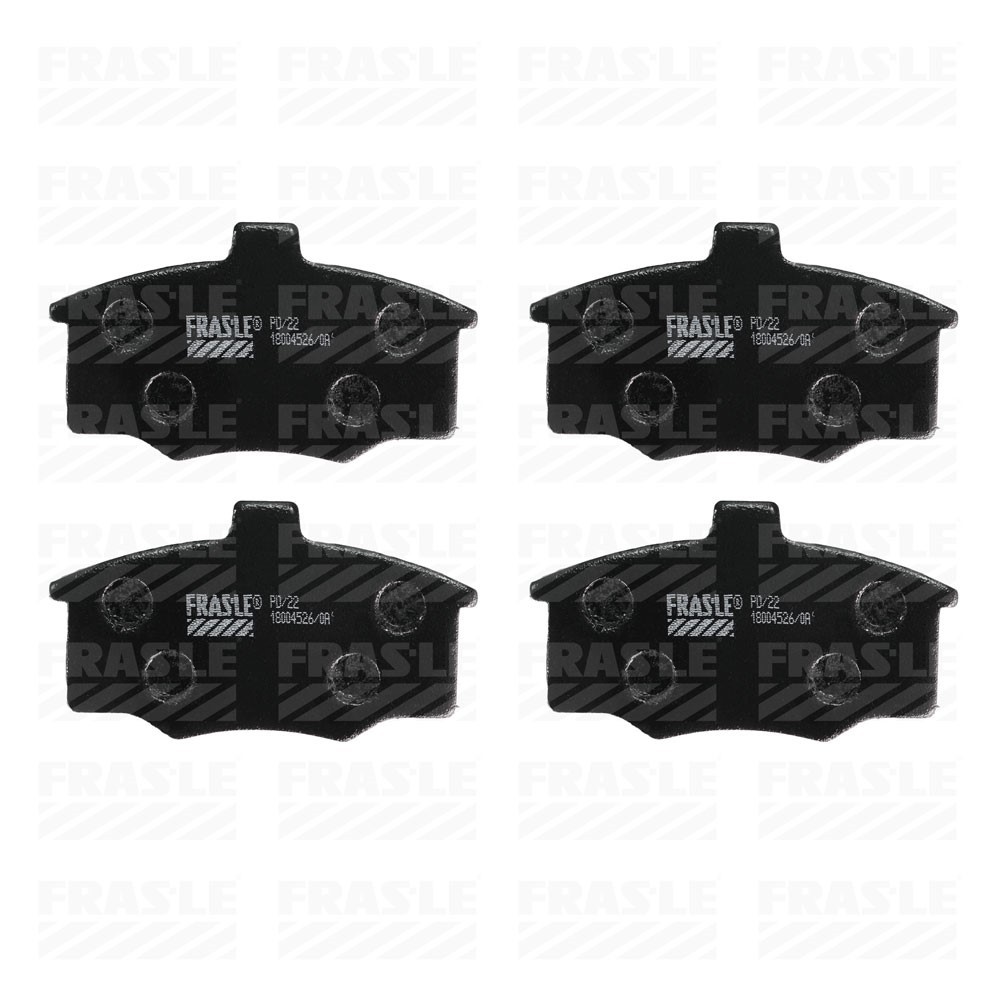 Pastilha de Freio sem Sensor dianteira Fras-LE PD22